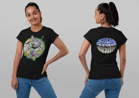 Ride the Broom Ladies T Shirt - The Soul Custom Store