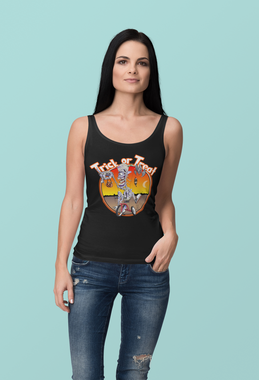 Trick or Treat Ladies Tank - The Soul Custom Store