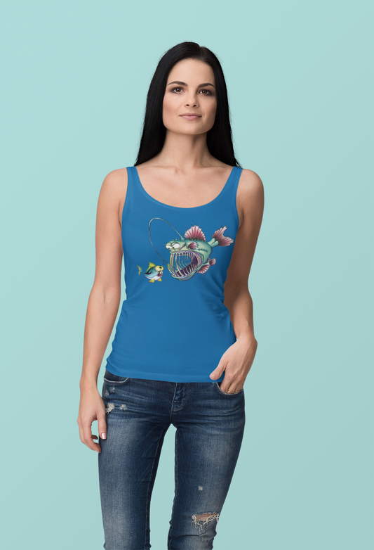 Gone Fishin ladies Tank - The Soul Custom Store