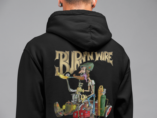 Burn N Wire Hoodie - The Soul Custom Store