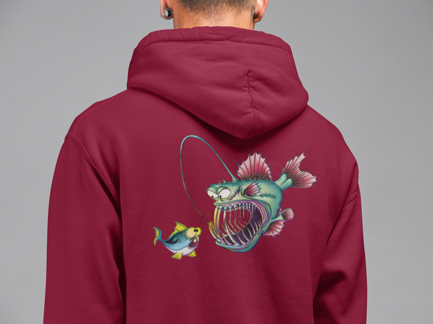 Gone Fishin’ Men’s Hoodie - The Soul Custom Store